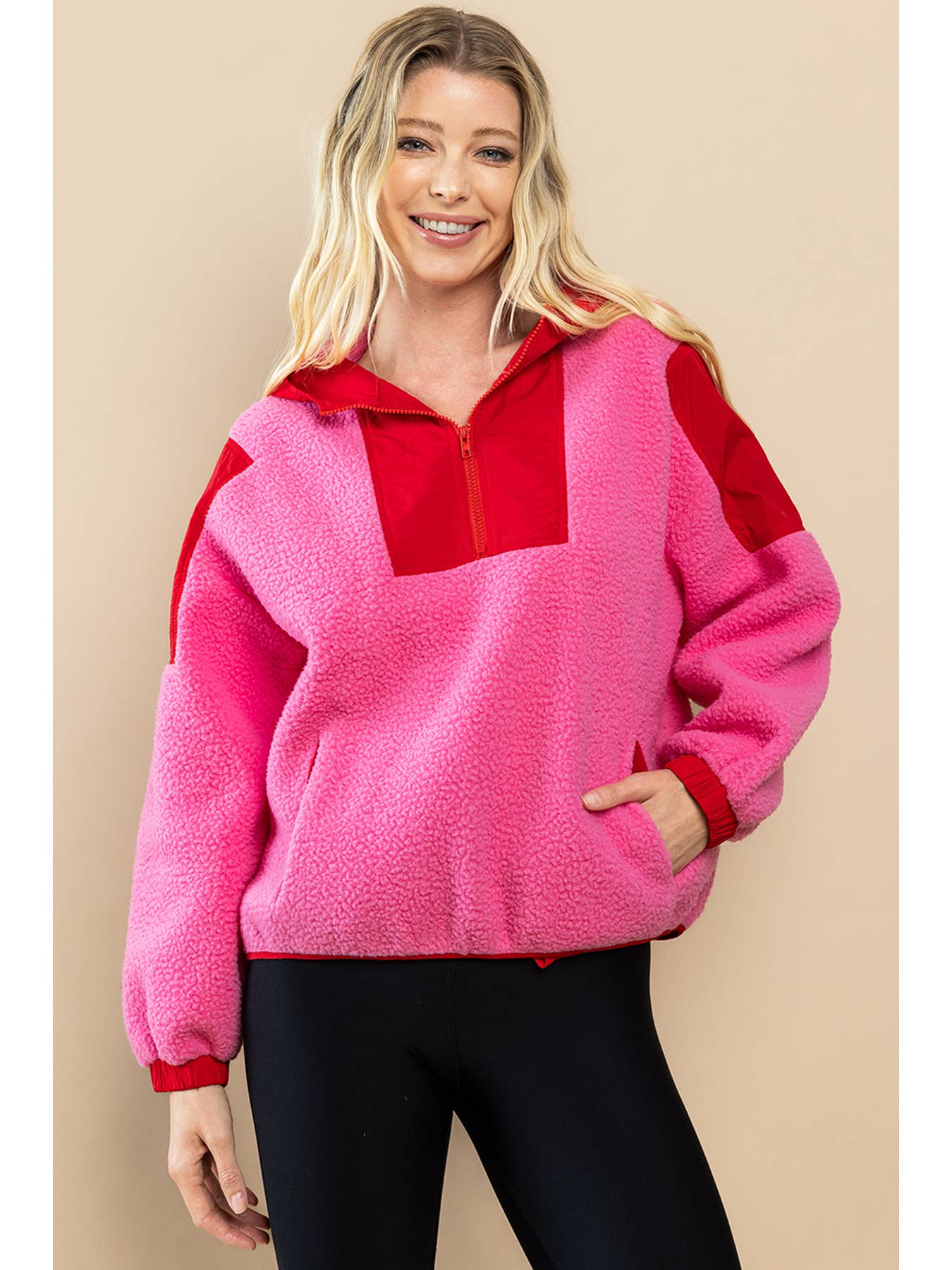 Barbie Fleece Quarter Zip