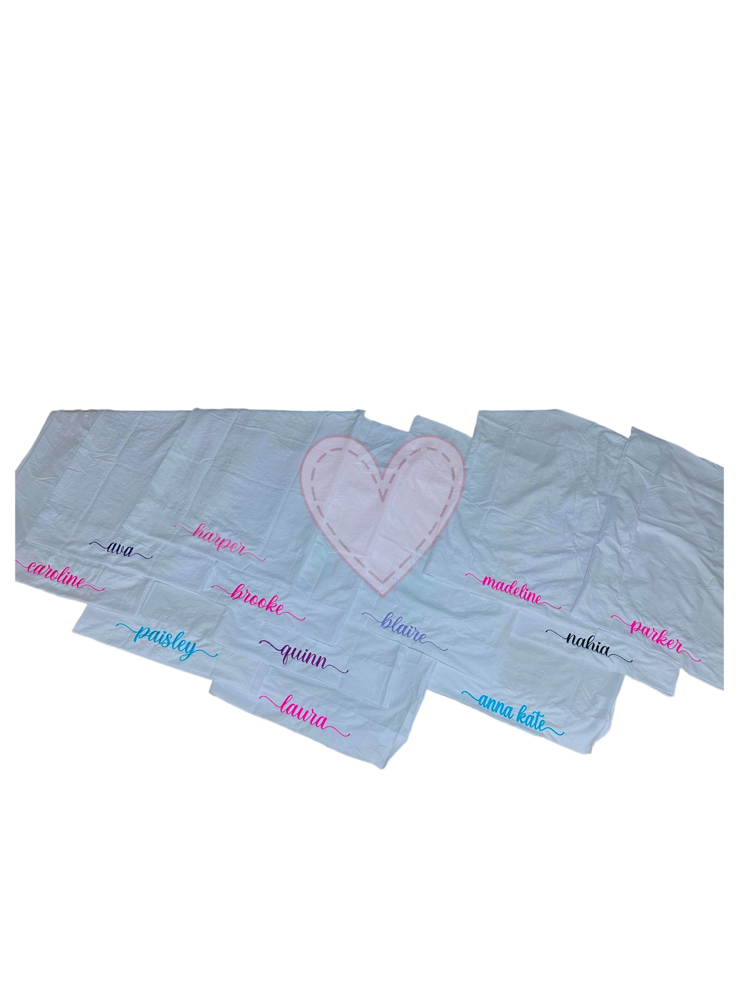 Embroidered Pillowcase