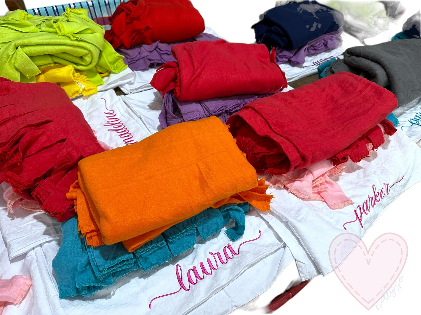 Embroidered Pillowcase