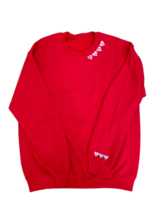 Heart on My Sleeve Sweatshirt