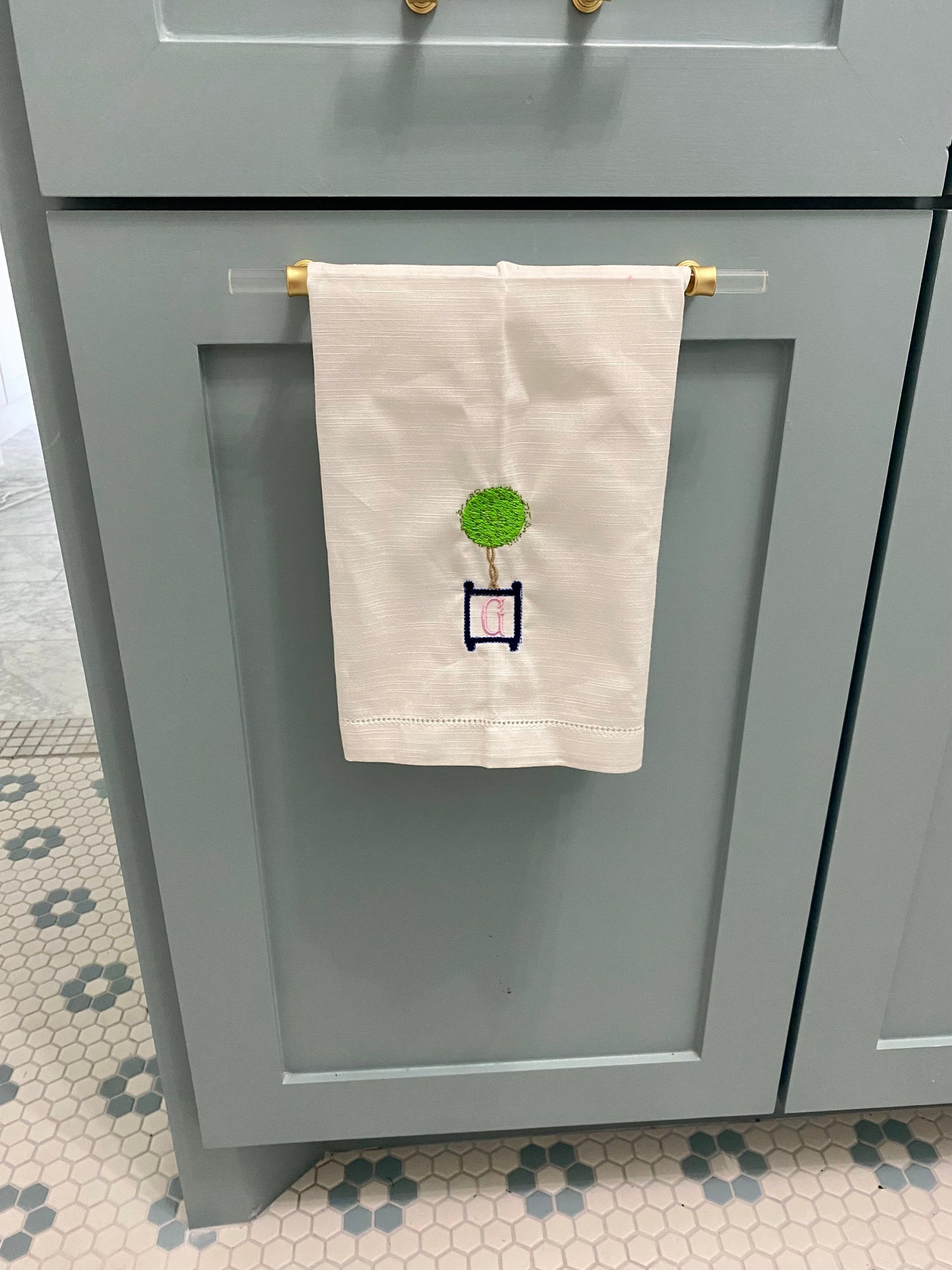 Hand Towel- Topiary