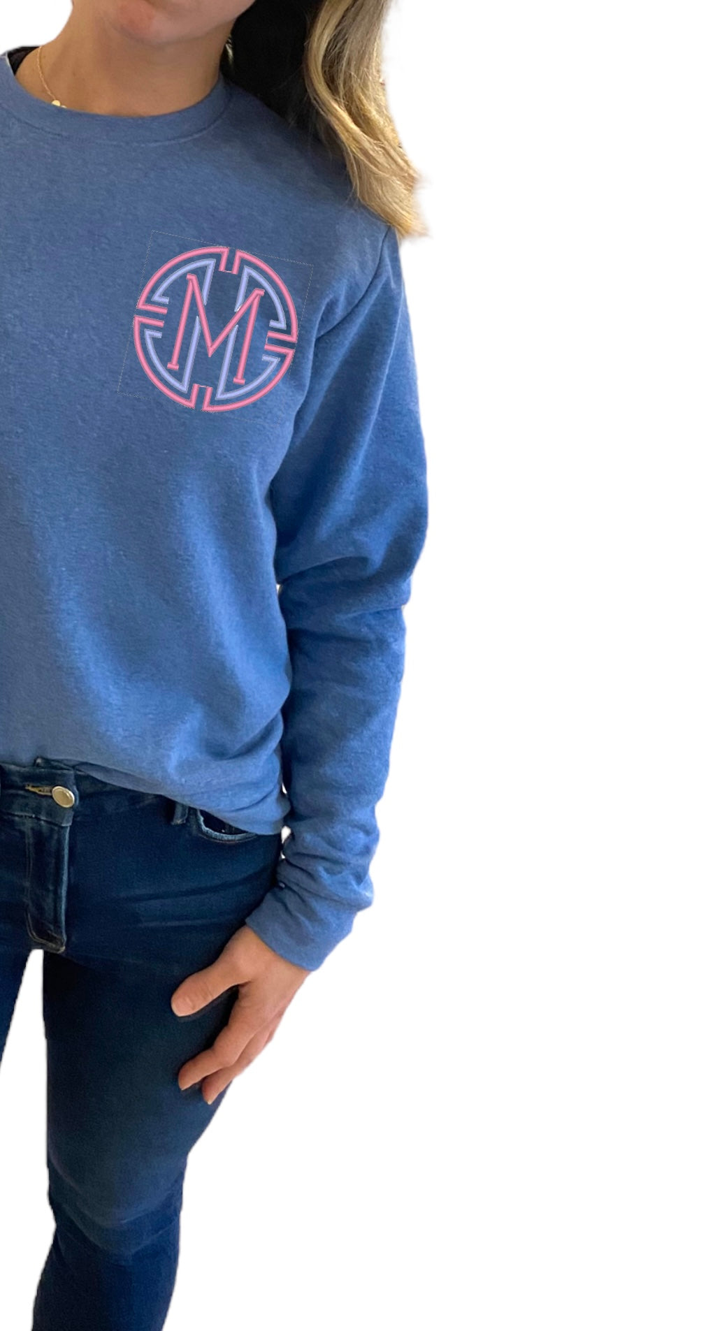 Medallion Crewneck