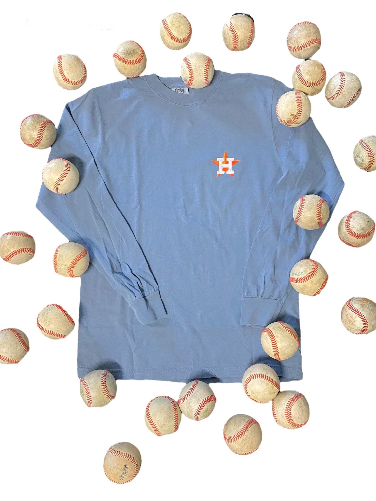 Houston Baseball Longsleeve T-shirt