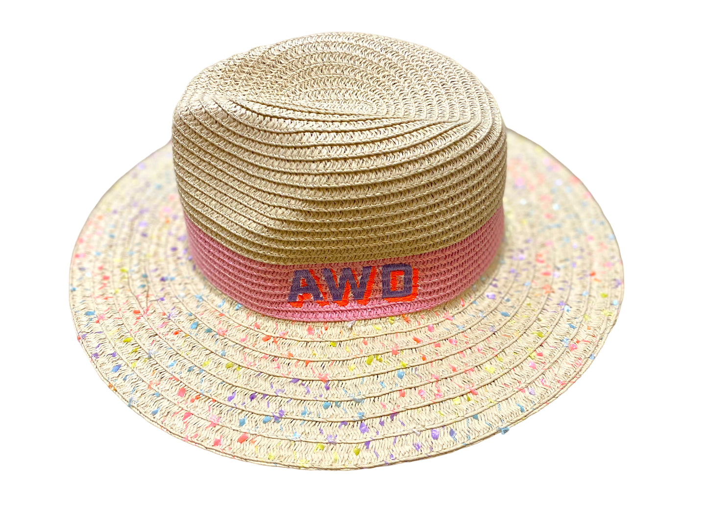 Confetti Straw Hat